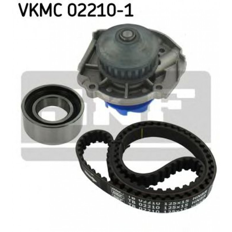 VKMC 02210-1 SKF - Насос охолоджуючої рідини + комплект зубчатого ремня
